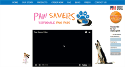 Desktop Screenshot of pawsavers.com